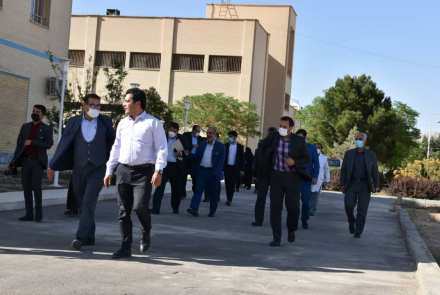 بازدید معاون محترم توسعه ومدیریت منابع وزارت بهداشت 22اردیبهشت 1401
